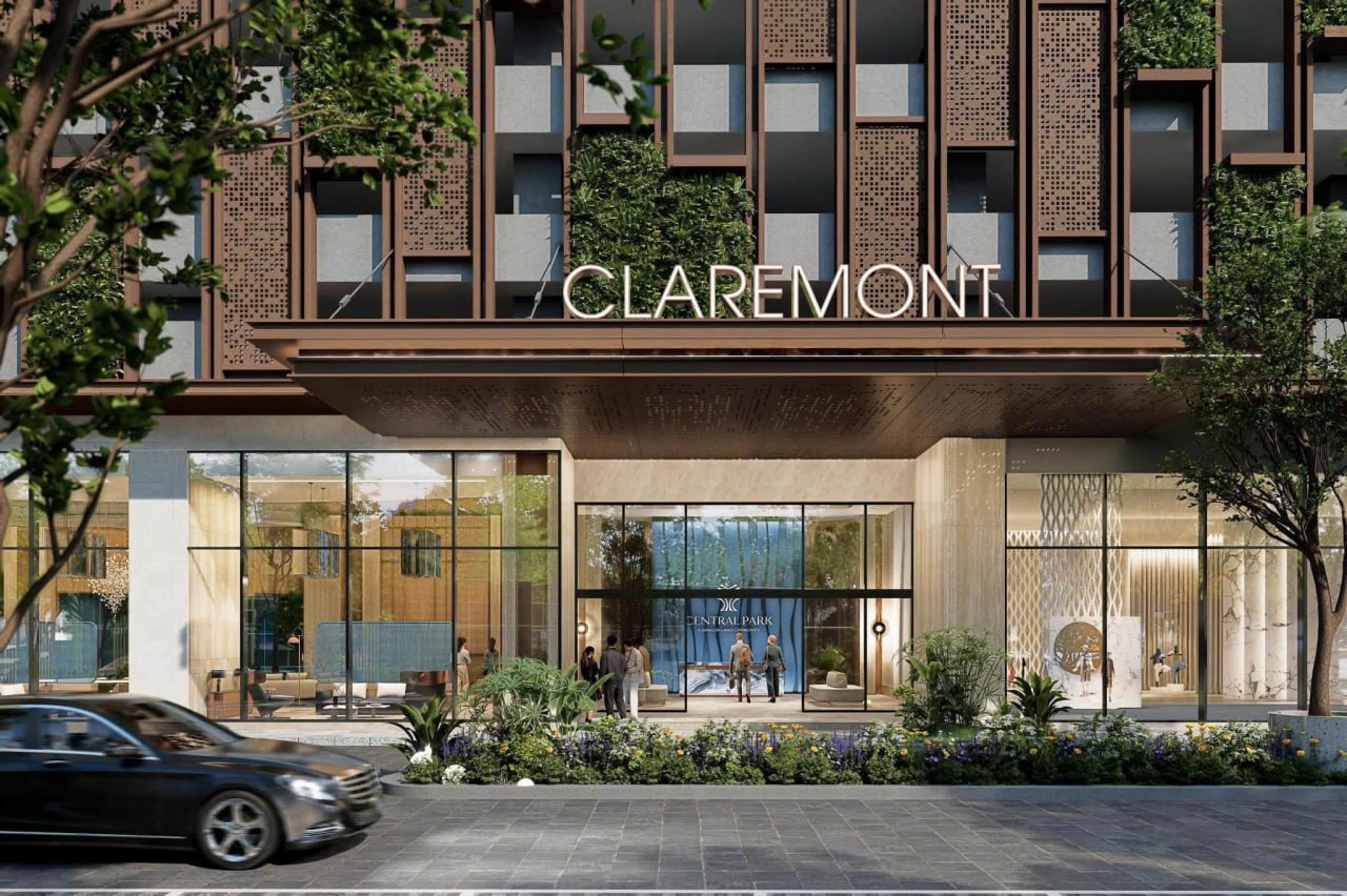 Phối cảnh sảnh đón Claremont